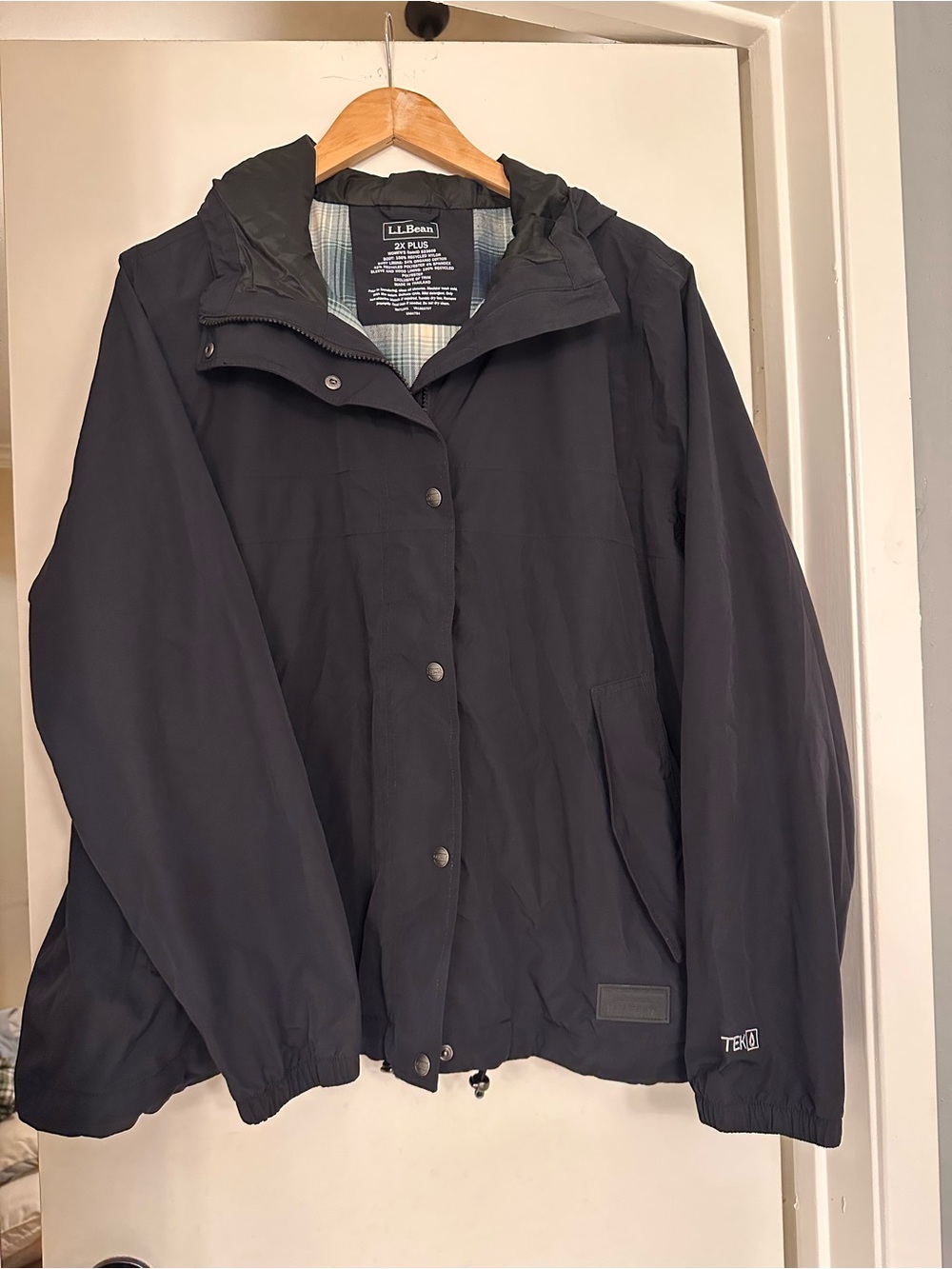 Title
L.L.Bean Women's Classic Rain Jacket Size 2X Plus TEK Flannel Lined